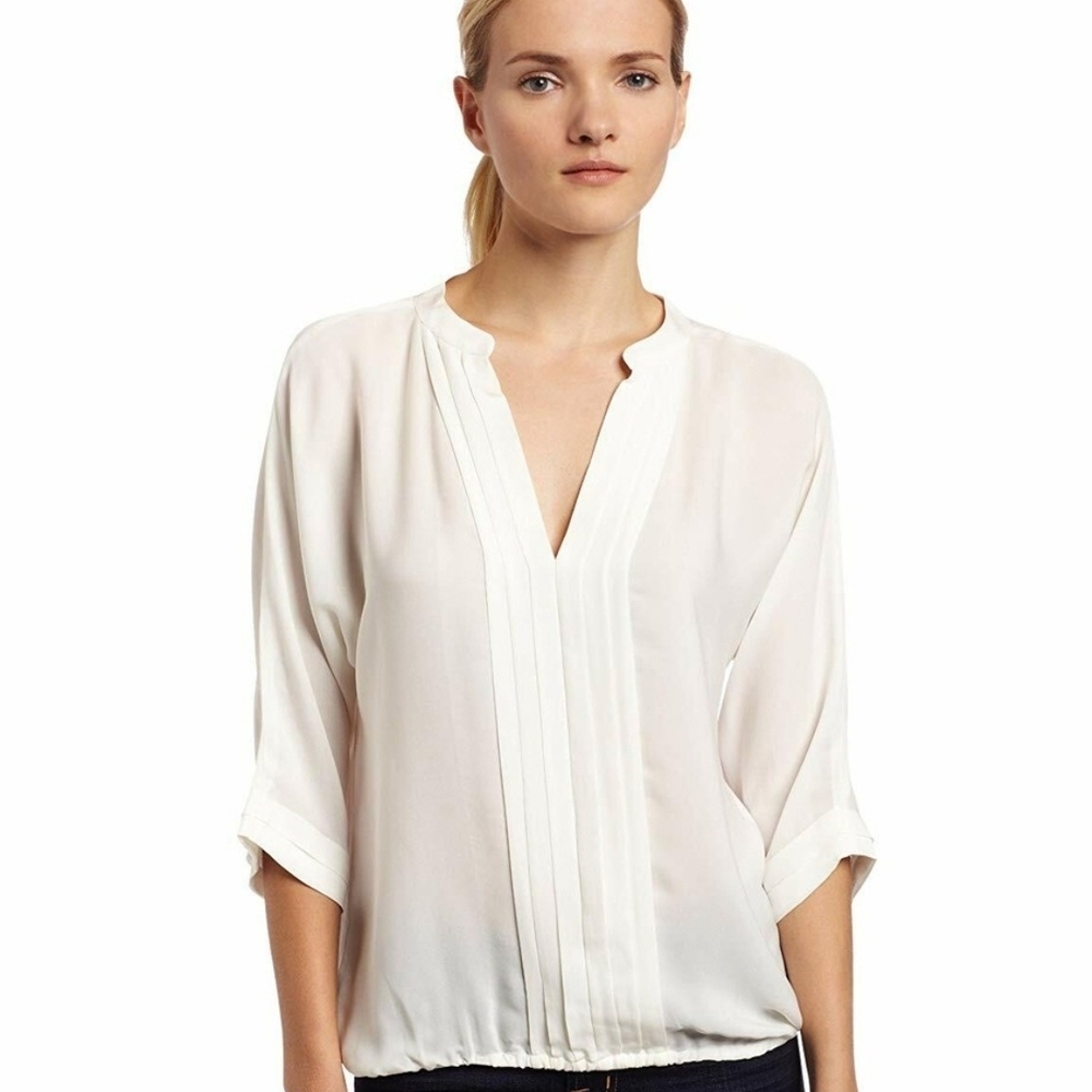 Elegant Joie Women's Blouse LARGE $208 Silk